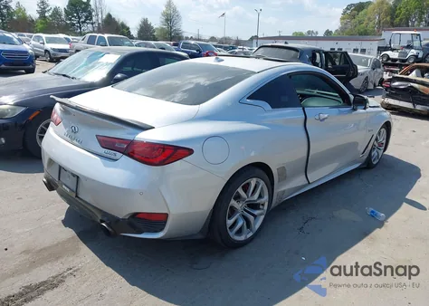 2017 Infiniti Q60 3.0T Red Sport 400 from USA, damaged, VIN JN1FV7EK7HM610841